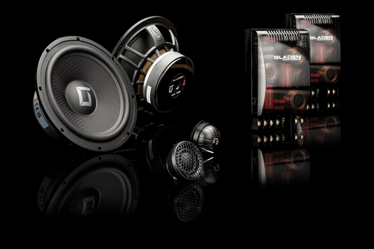 GLADEN SIGMA 165.2 COMPONENT 2-WAY CAR SPEAKER SYSTEM - HIGH PERFORMANCE 2-WEGE