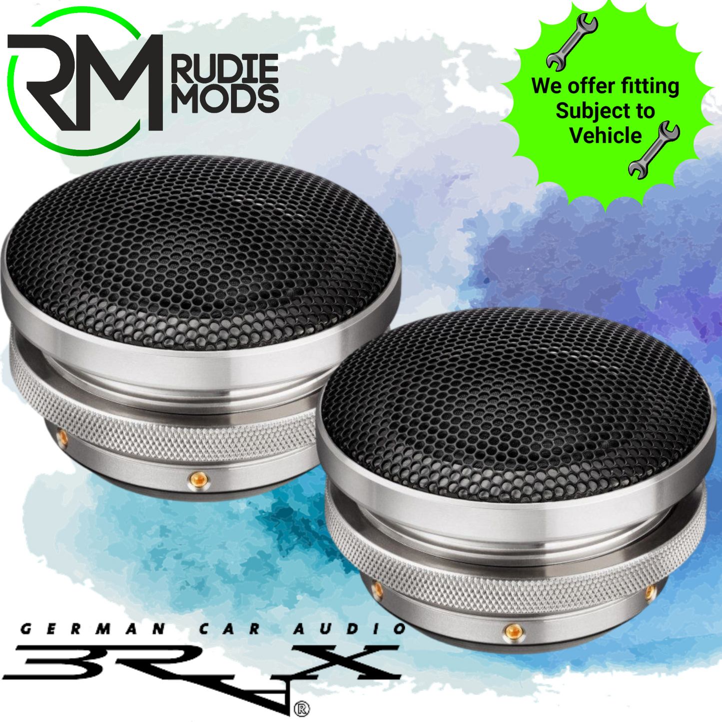BRAX MATRIX ML1 28mm Tweeters 120W RMS 24k gold plated connectors