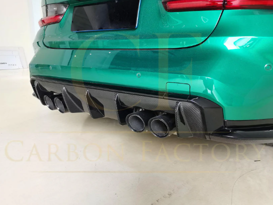 BMW G80 M3 G82 G83 M4 OEM Style Pre-Preg Carbon Fibre Rear Diffuser 21-Present
