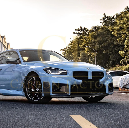 BMW G87 M2 M Performance Style Pre-Preg Carbon Fibre Front Splitter 23-Present