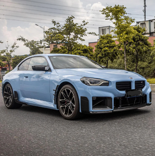 BMW G87 M2 M Performance Style Pre-Preg Carbon Fibre Front Splitter 23-Present