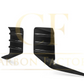 BMW G87 M2 M Performance Style Pre-Preg Carbon Fibre Rear Bumper Trims 2023-