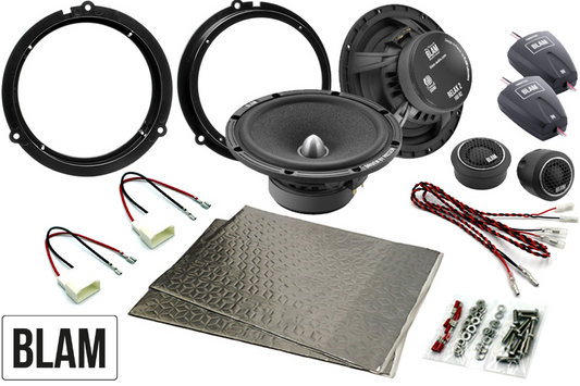 Ford Mondeo MK5 2014 On 165mm (6.5 Inch) BLAM speaker upgrade fitting kit