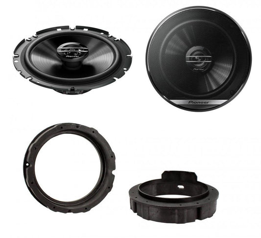 VW Polo 6C 14 on Pioneer 17cm Front Door Speaker Upgrade Kit 300W
