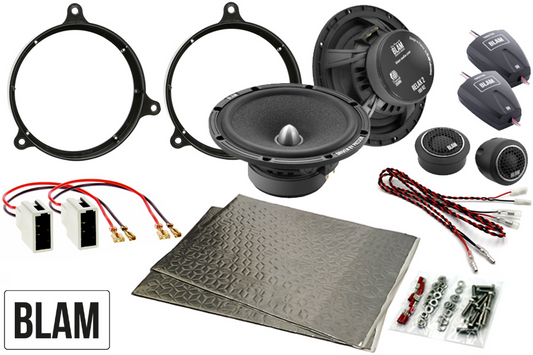 Saab 9-2X 2005 - 2007 165mm (6.5 Inch) BLAM speaker upgrade fitting kit