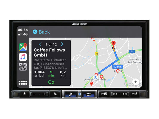 Alpine 7” Digital Media Station, featuring DAB+ Radio, Apple CarPlay and Android