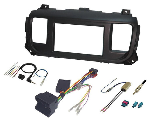 InCarTec FK-976-2 Peugeot Expert Traveller 16 On Double Din Fitting Kit