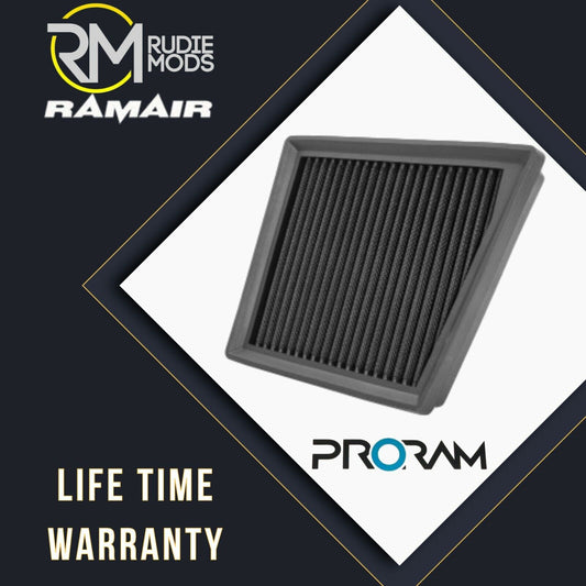 RAMAIR PRORAM Uprated Panel Air Filter for Fiat Abarth 124 - LIFETIME WARRANTY