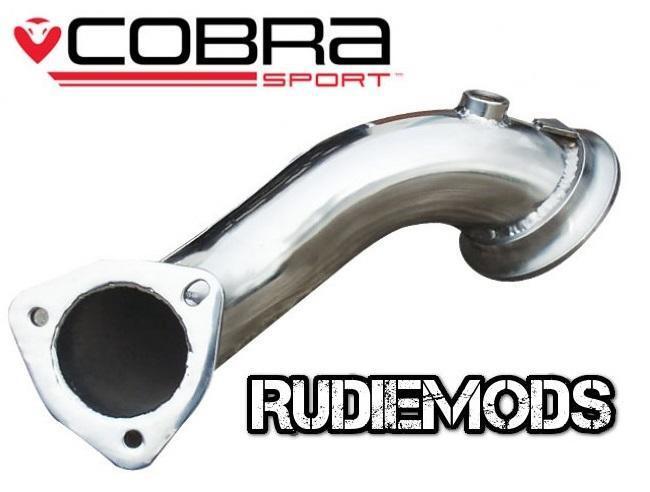 Cobra Sport Vauxhall Corsa D Nurburgring First De-Cat Pipe 2.5" bore
