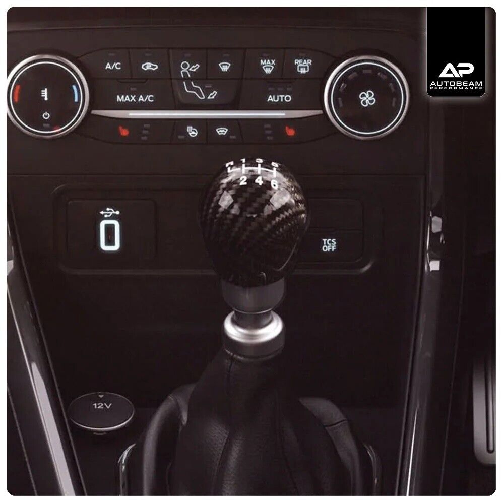 Ford Focus MK3 ST & RS Carbon Fibre Gear Shift Knob by Autobeam