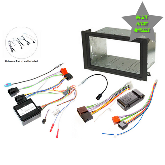 InCarTec FK-311 Saab 9-3 2006 Onwards Complete Amplified Double Din Fitting Kit