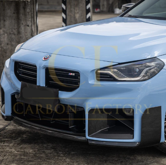 BMW G87 M2 M Performance Style Pre-Preg Carbon Fibre Front Splitter 23-Present