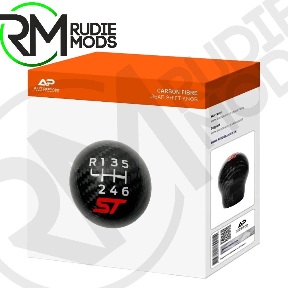 Ford Fiesta MK7.5 Carbon Fibre Gear Shift Knob by Autobeam