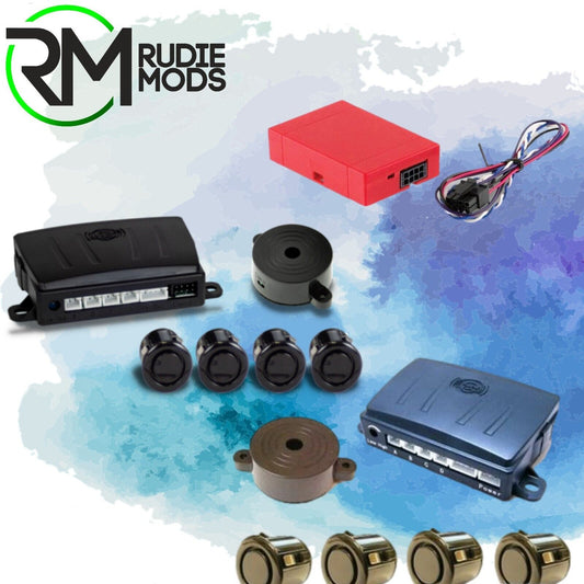 Park Safe Front & Rear Reversing Parking Sensors Package - Canbus