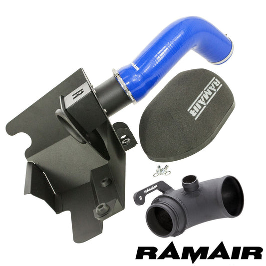 Ramair Heat Shield Intake Kit Turbo Elbow Including Blue Intake Hose VW MK7 Golf