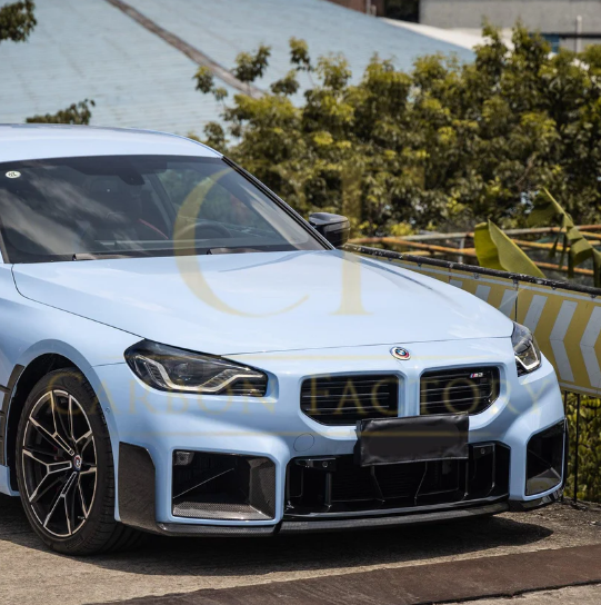 BMW G87 M2 M Performance Style Pre-Preg Carbon Fibre Front Splitter 23-Present