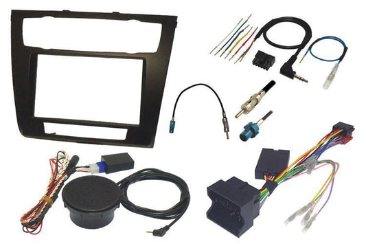InCarTec FK-889-PDC BMW 1 Series E81 E82 E87 E88 Double Din Stereo Fitting Kit