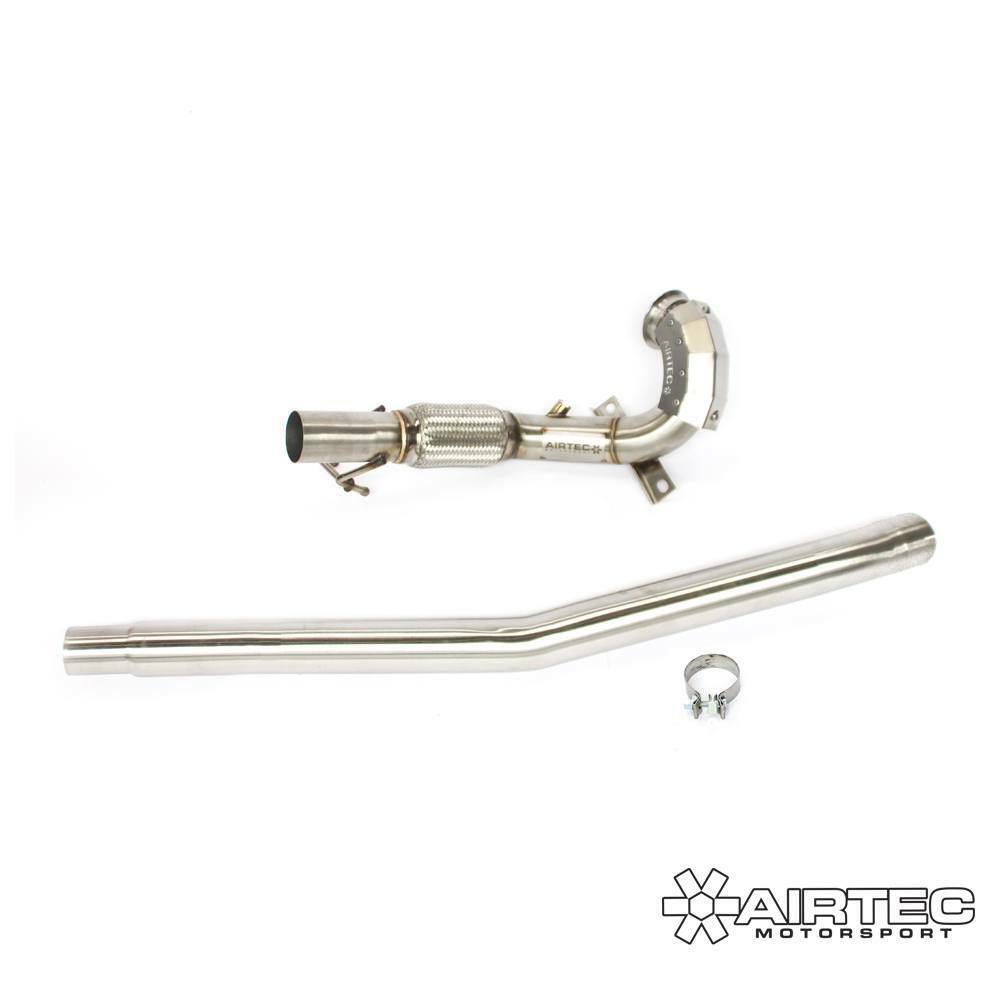 AIRTEC Motorsport De-Cat Downpipe & Centre Section VW Golf R Mk7 & 7.5