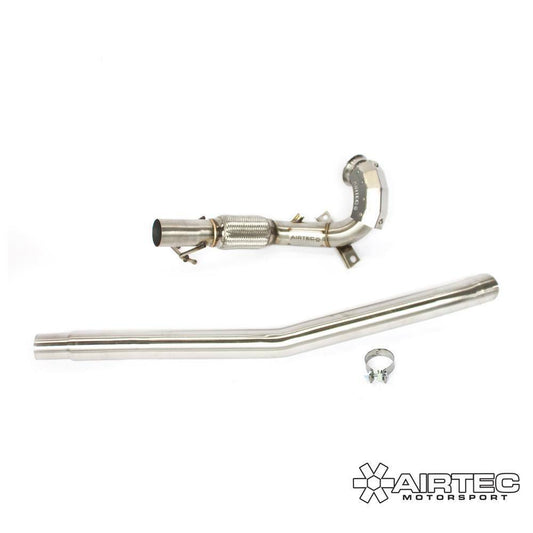 AIRTEC Motorsport De-Cat Downpipe & Centre Section VW Golf R Mk7 & 7.5