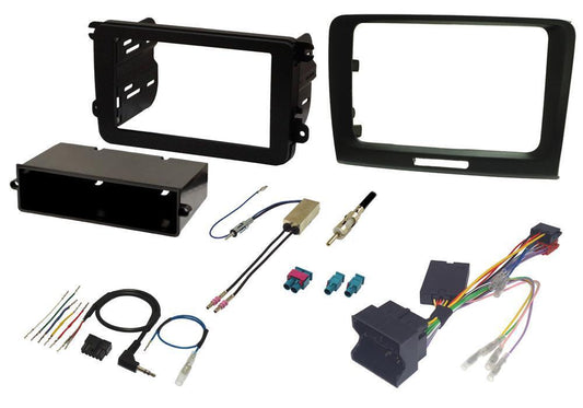 InCarTec FK-689-SWC Skoda Superb 2008-2015 Single Double Din Stereo Fitting Kit