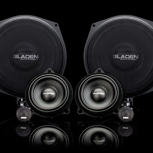 GLADEN ONE - BMW SPEAKER UPGRADE KIT PLUG & PLAY ENHANCEMENT KIT
