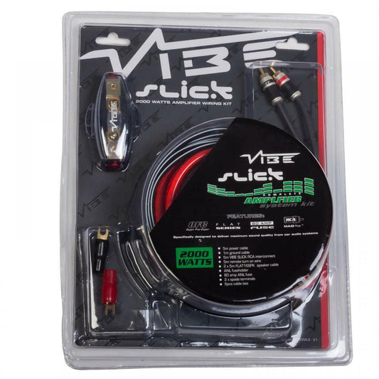 Vibe VSAWK4-V1 Slick 4 Gauge Wiring Kit - 2000w