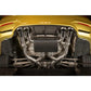 COBRA SPORT BMW M3 F80 3" Valved Secondary Cat Back Performance Exhaust Carbon