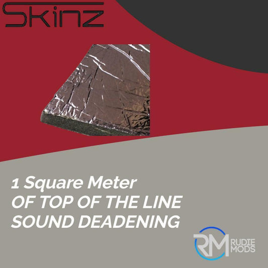 Skinz Panel Liner 20mm 1 Square Meter Car Van Sound Deadening Proofing Bonnet