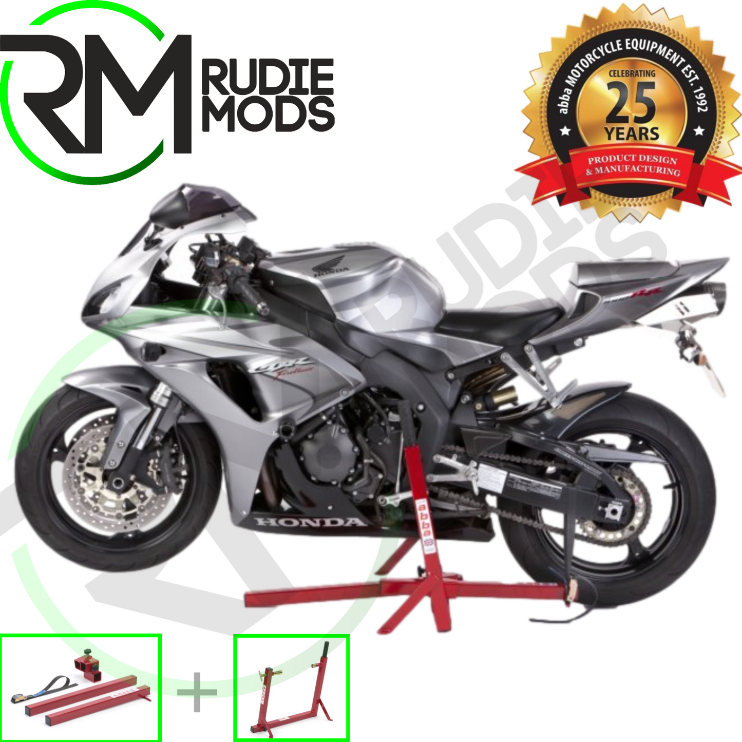 Abba Superbike Stand & Front Lift arm Package for KTM Motorcycles