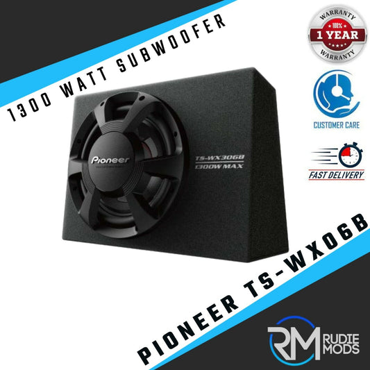 Pioneer TS-WX306B 12" Car Subwoofer in Box 1300w Power