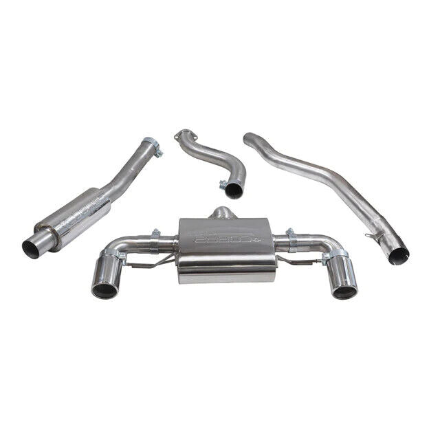 COBRA SPORT BMW M240I F22 LCI 2016+ Cat Back Performance Exhaust Resonated Black