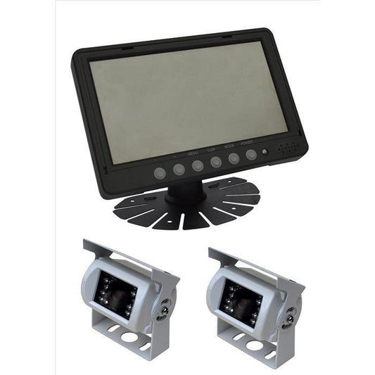 Parksafe PS026C102 Car Van 7" Parking Monitor Two CCD Reversing Camera