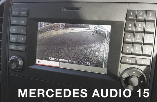 Reverse Camera Integration Kit to fit Mercedes Vito 2012 on with Audio 15