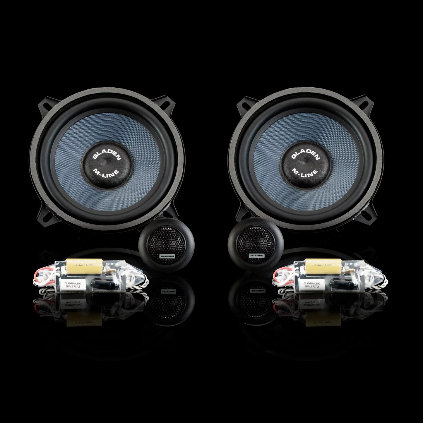 GLADEN M-LINE M 130 G2 2-WAY CAR COMPONENT SPEAKER SYSTEM