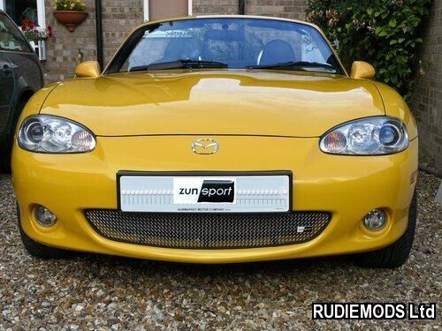 Zunsport Mazda MX5 Mk2.5 02-05 Front  Lower Grille BLACK