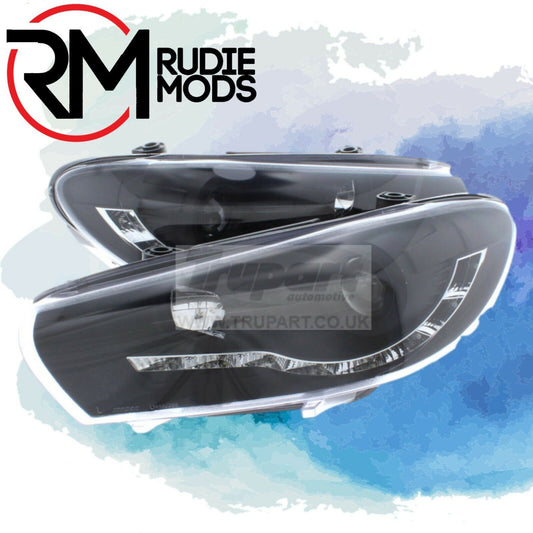 Trupart PHL9068 R8 Style Headlights with elec adj to fit VW Scirocco 2.0 TDI