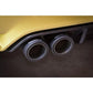 COBRA SPORT BMW M3 F80 3" Valved Secondary Cat Back Performance Exhaust Carbon