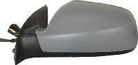 Peugeot 307 01-05 electric primed passenger wing mirror complete