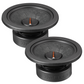 Match Pair of 6.5" 100W  Plug & Play Subwoofers PP 72W-D