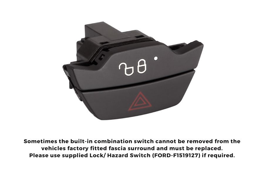 Ford EcoSport Double DIN Stereo Fitting Kit FK-946-SWITCH