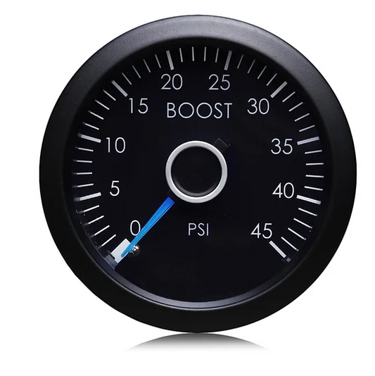 Diesel 52mm VW Blue Needle Boost Gauge (0-45 PSI)