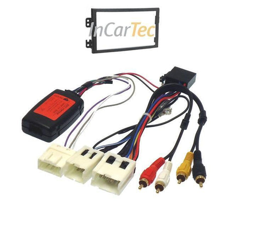 InCarTec FK-256 Double Din Stereo Fitting Kit for Bose to fit Nissan 350z 02-06