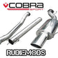 Cobra Sport Vauxhall Astra G Turbo Coupe Cat Back System 2.5" bore Non Res