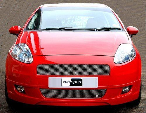 Zunsport Fiat Grande Punto 2006 On Front BLACK Grille Kit Bodykit