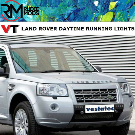DAYTIME RUNNING LIGHTS TO FIT LAND ROVER FREELANDER 2 DRL 06-09