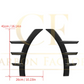 BMW G87 M2 M Performance Style Pre-Preg Carbon Fibre Front Arch Trims 23-Present