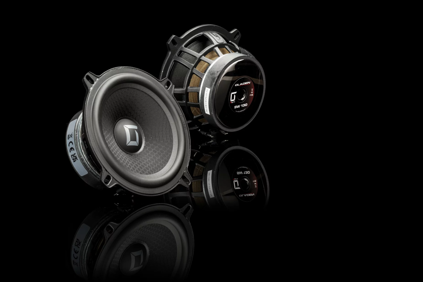 GLADEN SIGMA 130.2 COMPONENT 2-WAY CAR SPEAKER SYSTEM - HIGH PERFORMANCE 2-WEGE