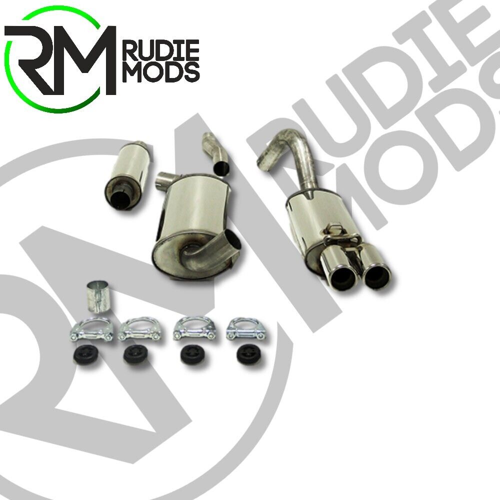 Jetex Exhaust for Audi 80 (B3) 1986-91 Stainless Steel Half System