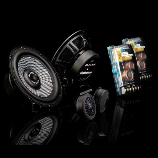 GLADEN RS-165 G2 2-WAY ALL-ROUND CAR COMPONENT SPEAKER SYSTEM