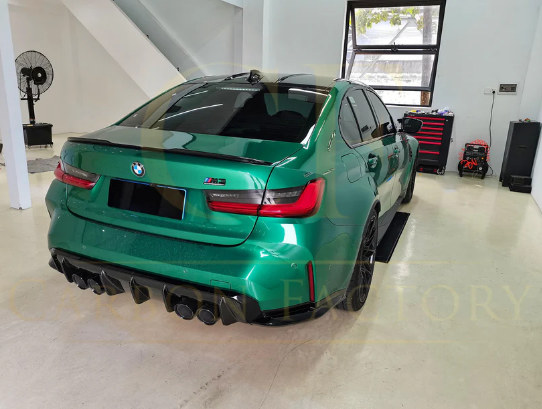 BMW G80 M3 G82 G83 M4 OEM Style Pre-Preg Carbon Fibre Rear Diffuser 21-Present
